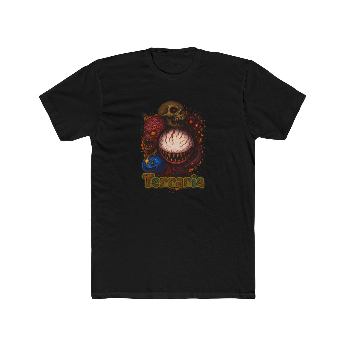 Epic Terraria Boss Rush Pixel Gamer T-Shirt — official Terraria T-Shirts