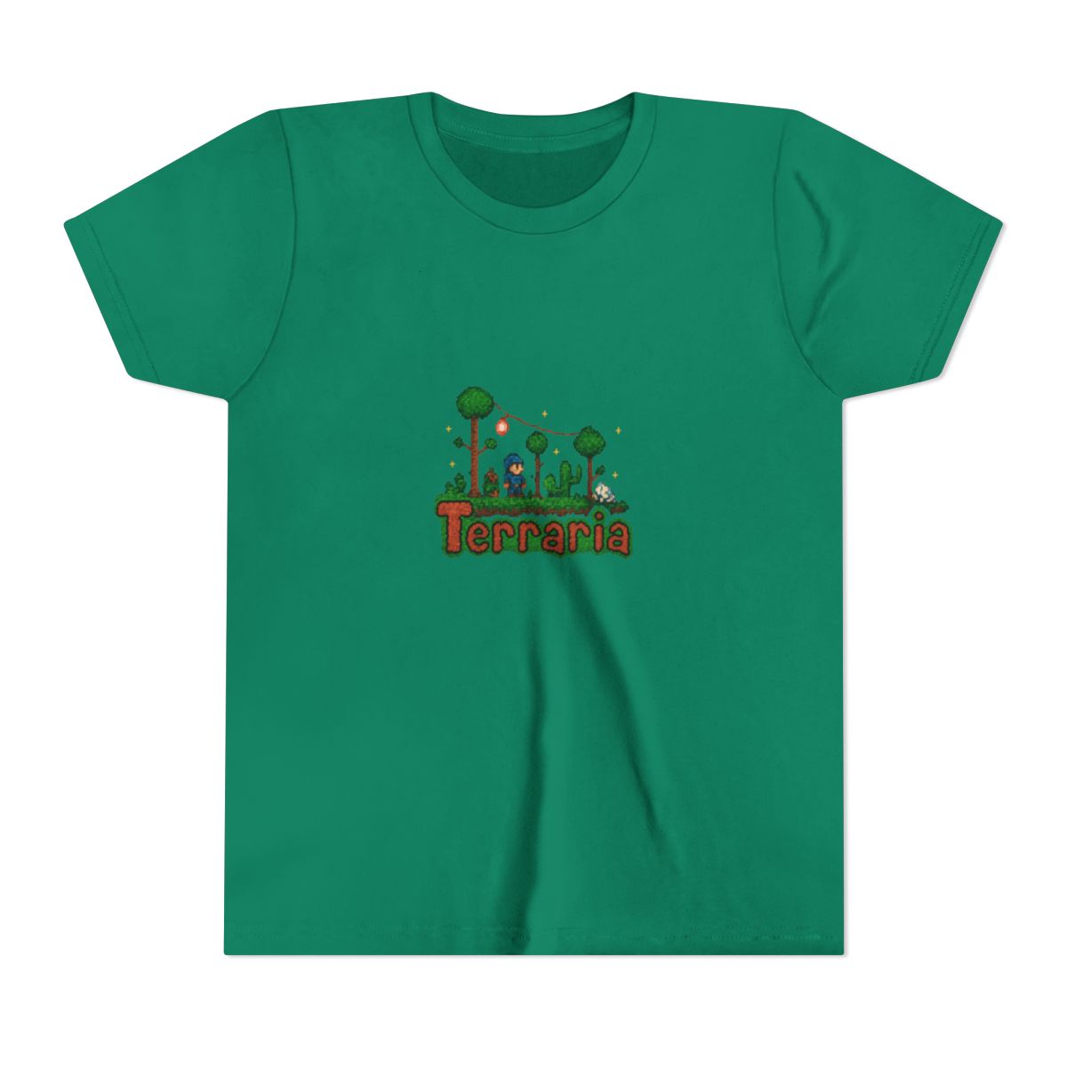 Funny Terraria Christmas Gamer Kids T-Shirt