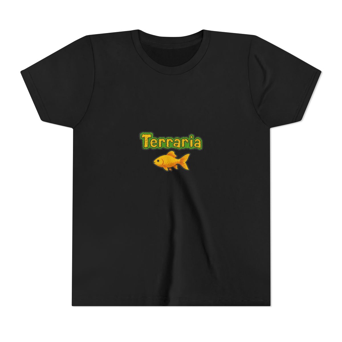 Terraria Goldfish Pet Pixel Gamer Kids T-Shirt - Terraria official T-Shirts merch